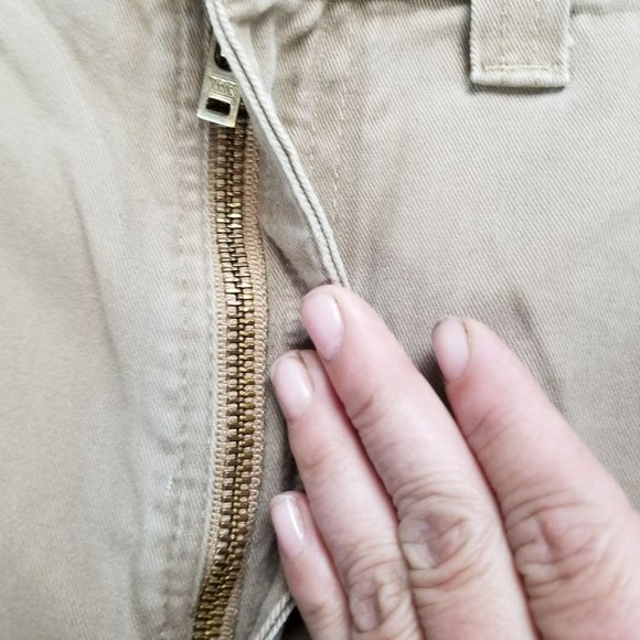 Carhartt Pants Mens 36x34 Tan Cotton High Rise Relaxed Fit *Read* - Picture 3 of 14